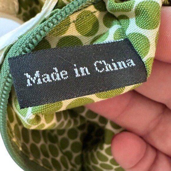 Brighton Barbados Pebbled Leather Handbag Purse Hobo Zip Top Ivory Pearl Multi - Picture 11 of 15